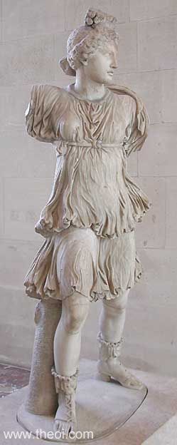 Artemis Diana of Type Rospigliosi | Greco-Roman marble statue C1st A.D. | Musée du Louvre, Paris