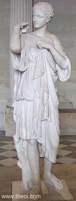 Artemis Diana de Gabies | Greco-Roman marble statue from Gabii C1st A.D. | Musée du Louvre, Paris