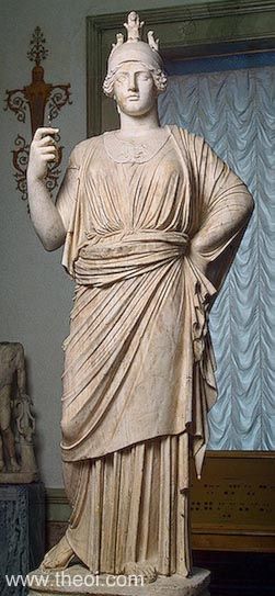 Pallas Athena | Greco-Roman marble statue C2nd A.D. | State Hermitage Museum, Saint Petersburg
