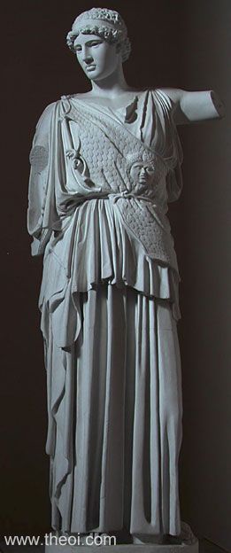 Athena | Greco-Roman marble statue | Museum in Rome