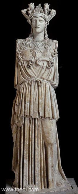 Severan copy of Athena Parthenos | Greco-Roman marble statue C2nd A.D. | Museum of Fine Arts, Boston