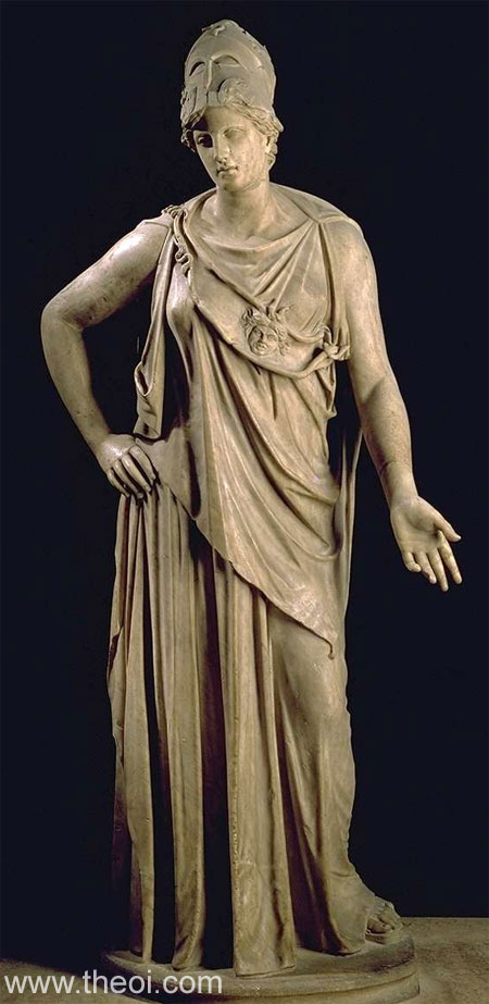 Pallas Athena | Greco-Roman marble statue C2nd A.D. | Musée du Louvre, Paris