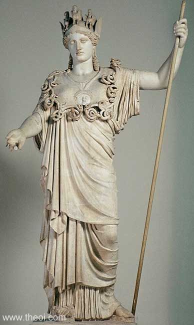 Athena Hope-Farnese | Greco-Roman marble statue | Naples National Archaeological Museum