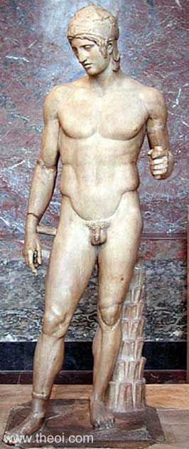 Ares Borghese | Greco-Roman marble statue from Athens C1st A.D. | Musée du Louvre, Paris