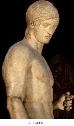 Ares Borghese | Greco-Roman marble statue from Athens C1st A.D. | Musée du Louvre, Paris