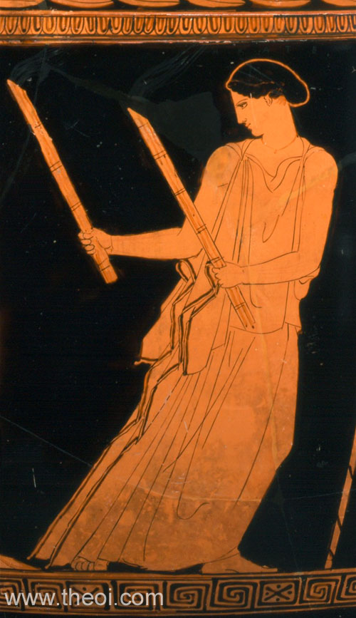 Hecate | Attic red figure vase painting