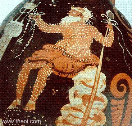 Silenus | Paestan red figure vase painting