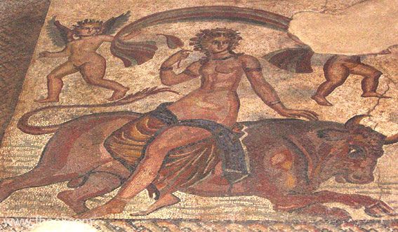 Europa & Bull | Greco-Roman mosaic