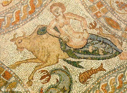 Europa & Bull | Greco-Roman mosaic