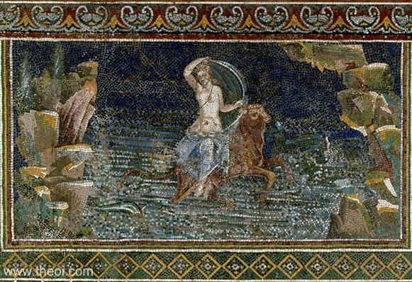 Europa & the Bull | Greco-Roman mosaic
