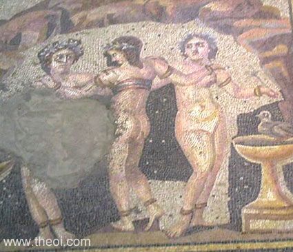 Charites (Graces) | Greco-Roman mosaic
