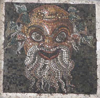 Silenus | Greco-Roman mosaic