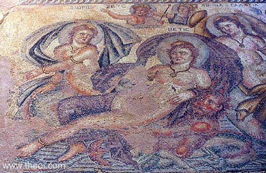 Thetis, Nereids & Ichthyocentaur | Greco-Roman mosaic