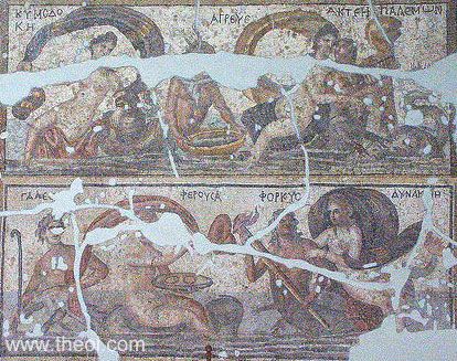 Sea-Gods & Nereids | Greco-Roman mosaic