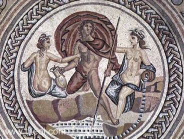 Hylas & Naiads | Greco-Roman mosaic