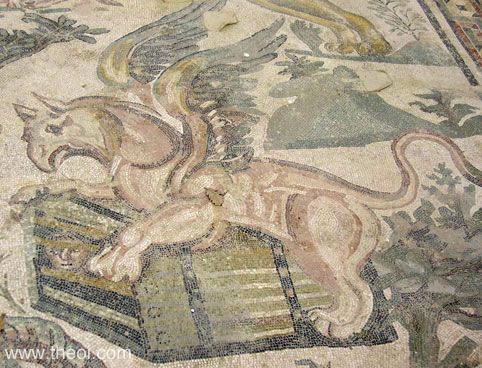 Griffin | Greco-Roman mosaic