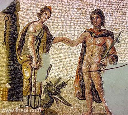 Andromeda & Perseus | Greco-Roman mosaic