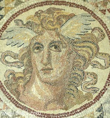 Head of Medusa | Greco-Roman mosaic