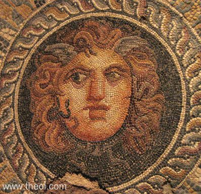 Head of Medusa | Greco-Roman mosaic