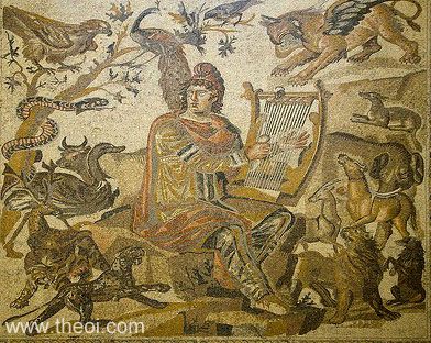 Orpheus & Beasts | Greco-Roman mosaic