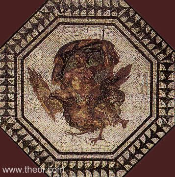 Jupiter as Thursday | Greco-Roman mosaic