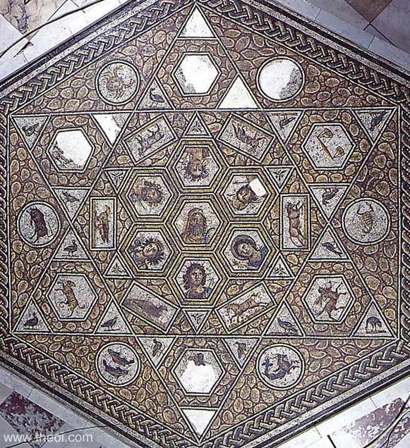 Zodiac & Days | Greco-Roman mosaic