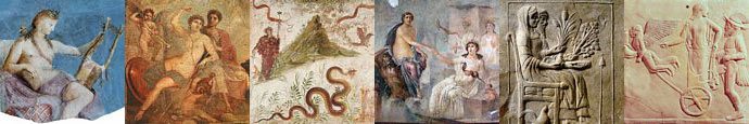Greco-Roman Frescoes & Reliefs Gallery 1