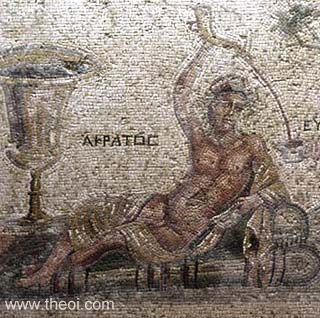 Acratus | Greco-Roman mosaic from Zeugma | Gaziantep Museum