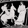 Thumbnail Hephaestus, Dionysus, Satyr