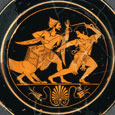 Thumbnail Heracles, Cerberus, Hermes