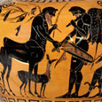 Thumbnail Pholus, Heracles, Hermes
