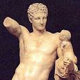 Thumbnail Hermes & Infant Dionysus Statue