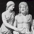 Thumbnail Asclepius & Hygeia Statue