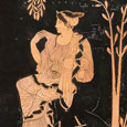 Thumbnail Asteria Seated with Lyre