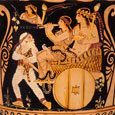 Thumbnail Dionysus, Maenad, Silenus