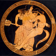 Thumbnail Satyr & Maenad Nymph