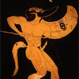 Thumbnail Satyr with Spear & Shield